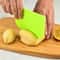 Flexible Plastic Dough Scraper & Baking Spatula for Bread, Pastry and Cake Decorating