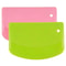 Flexible Plastic Dough Scraper & Baking Spatula for Bread, Pastry and Cake Decorating