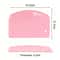 Flexible Plastic Dough Scraper & Baking Spatula for Bread, Pastry and Cake Decorating