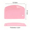 Flexible Plastic Dough Scraper & Baking Spatula for Bread, Pastry and Cake Decorating