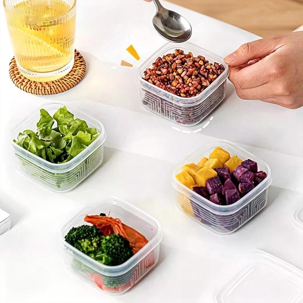 Airtight Food Storage Container for Freezer, Microwave & Refrigerator Organization