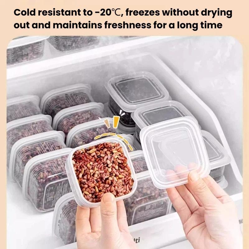 Airtight Food Storage Container for Freezer, Microwave & Refrigerator Organization