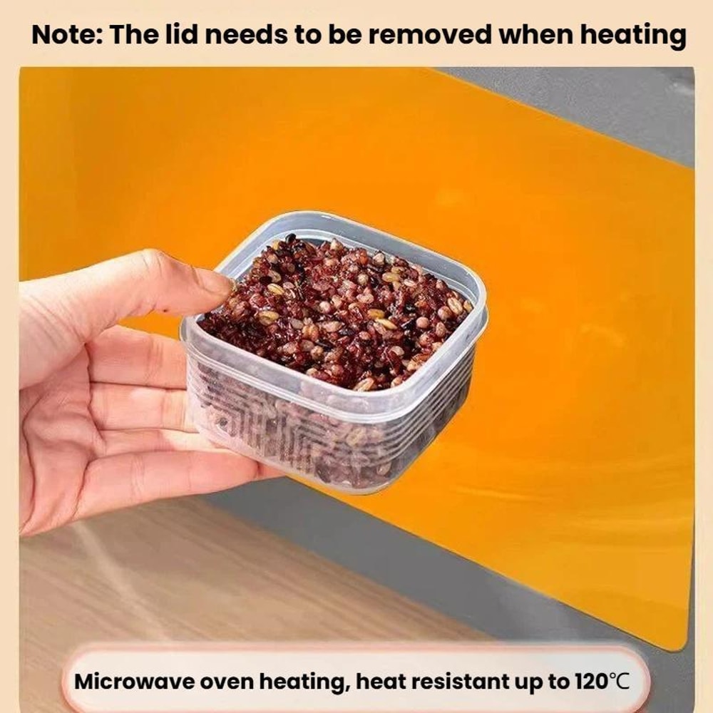 Airtight Food Storage Container for Freezer, Microwave & Refrigerator Organization