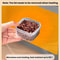 Airtight Food Storage Container for Freezer, Microwave & Refrigerator Organization