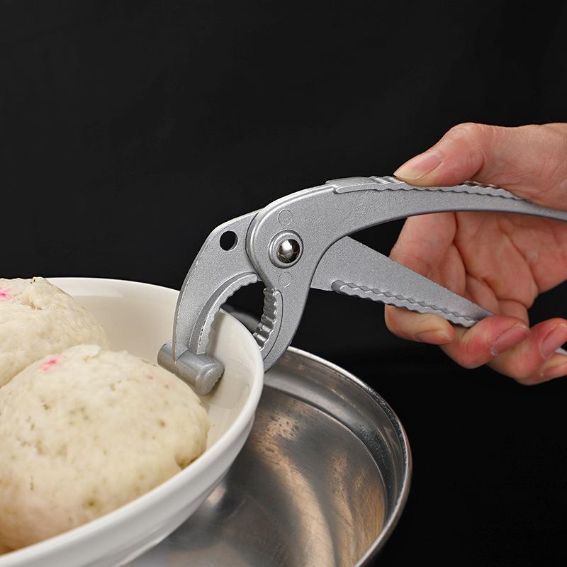 Heat-Resistant Aluminum Alloy Pot Lifter Tongs for Hot Trays, Clay Pots & Serving Dishes