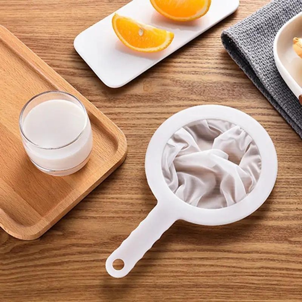 Ultra Fine 100 Mesh Soy Milk Strainer for Juice, Coffee, Honey & Smooth Filtration