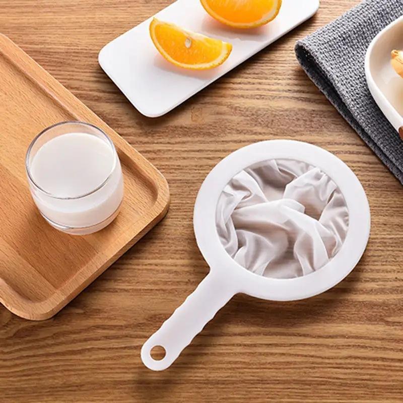 Ultra Fine 100 Mesh Soy Milk Strainer for Juice, Coffee, Honey & Smooth Filtration