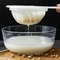 Ultra Fine 100 Mesh Soy Milk Strainer for Juice, Coffee, Honey & Smooth Filtration