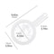 Ultra Fine 100 Mesh Soy Milk Strainer for Juice, Coffee, Honey & Smooth Filtration