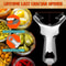 Easy Grip Stainless Steel Mason Jar Lid Opener & Bottle Opener for Effortless Jar Opening