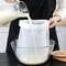 Ultra-Fine Nylon Soy Milk Filter Bag 100 Mesh Reusable Juice Strainer for Homemade Drinks