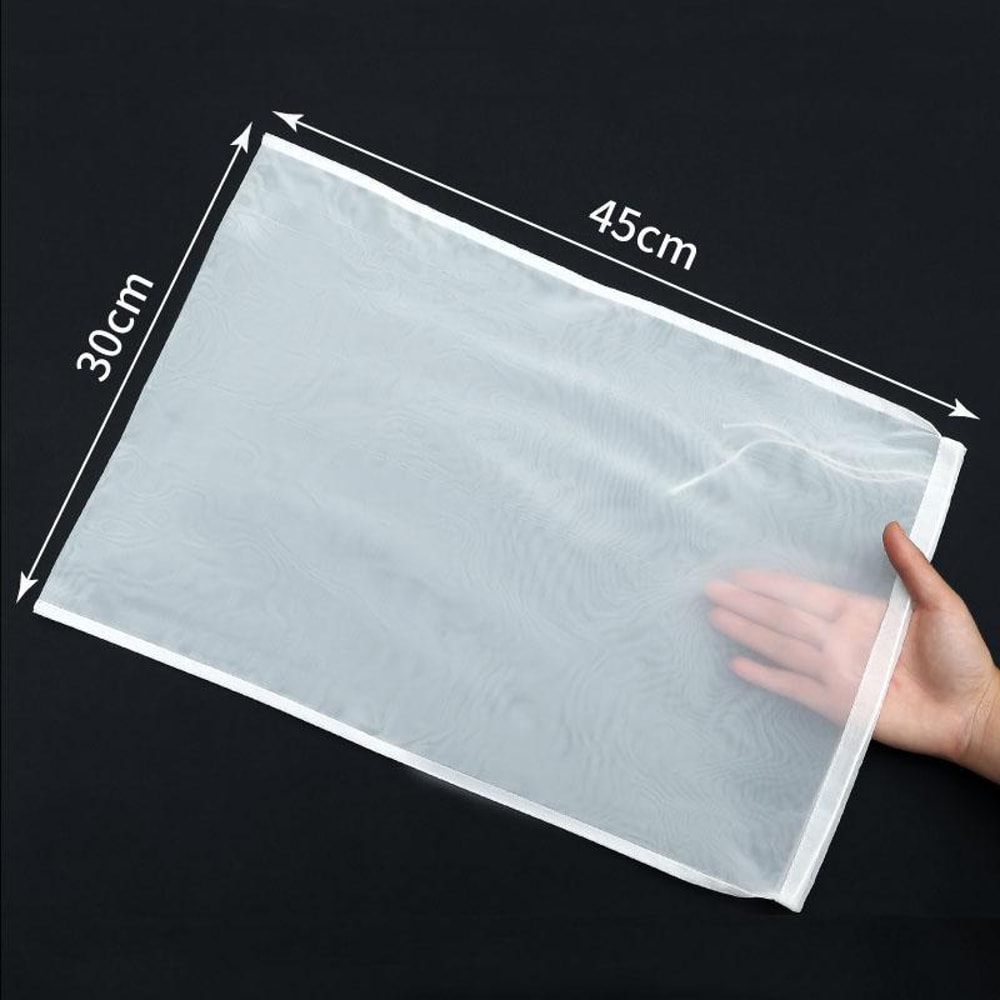 Ultra-Fine Nylon Soy Milk Filter Bag 100 Mesh Reusable Juice Strainer for Homemade Drinks