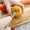 Stainless Steel Vegetable Peeler and Fruit Slicer with Ergonomic Grip