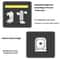 3PCS Adhesive Razor Holder Wall Mount Organizer For Electric Shavers Beauty Tools 4