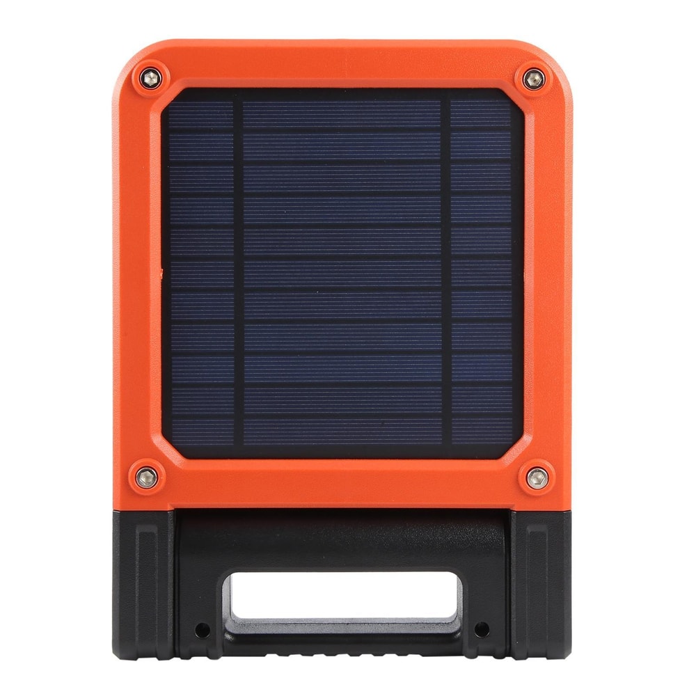 Solar Camping Fan Light With USB Charger Portable Lantern And Emergency Power Bank 2