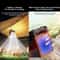Solar Camping Fan Light With USB Charger Portable Lantern And Emergency Power Bank 6