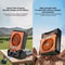 Solar Camping Fan Light With USB Charger Portable Lantern And Emergency Power Bank 11