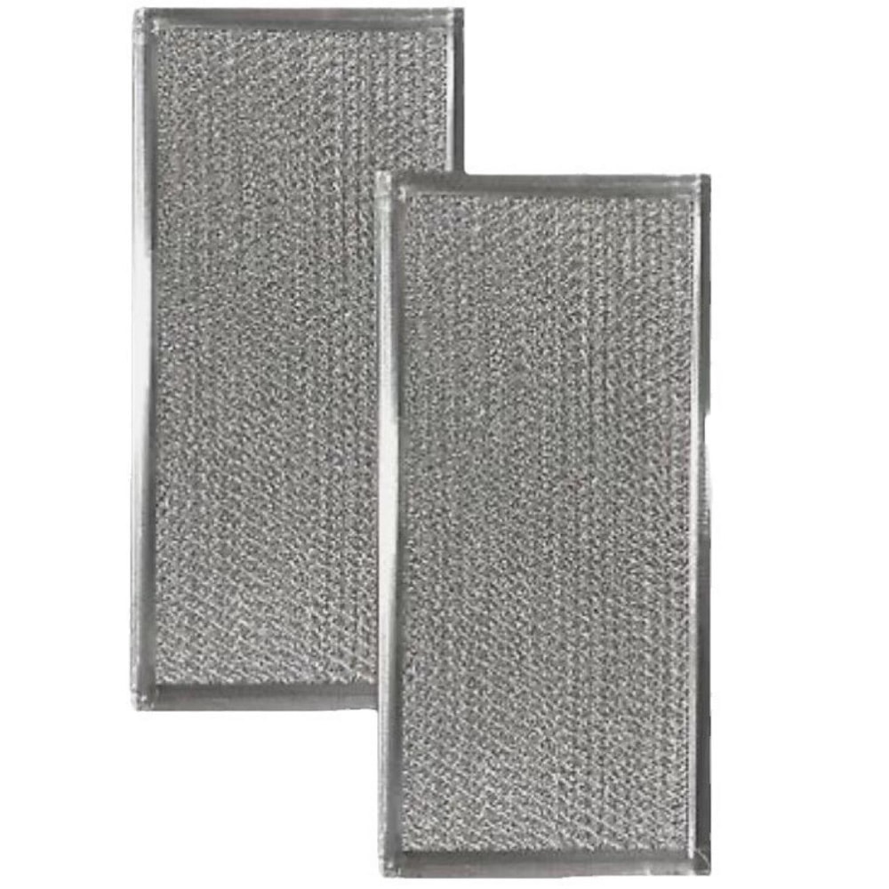 Microwave Grease Filter Replacement 2 Pack for Whirlpool, Kenmore & Maytag 11 x 6-1/4 Inch