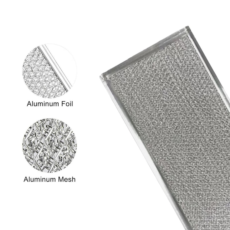 Microwave Grease Filter Replacement 2 Pack for Whirlpool, Kenmore & Maytag 11 x 6-1/4 Inch