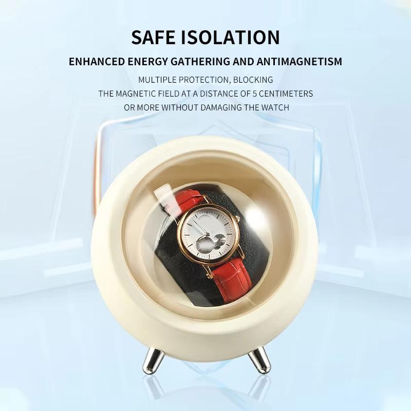 Luxury Automatic Watch Winder With AntiMagnetic Watch Winder Protection Silent Motor 2