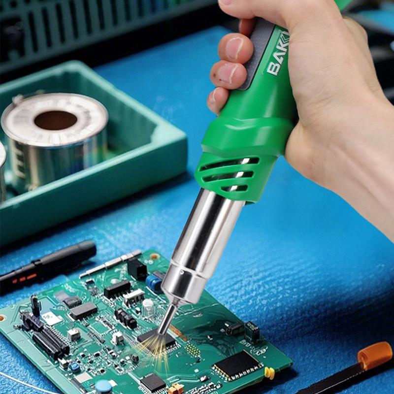 650W Hot Air Gun With Digital Temperature Control 3 Precision Nozzles 4