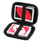 Portable Cards Against Humanity Storage Case, EVA Travel Card Game Organizer Box with Dual Zipper