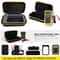 Fluke Multimeter Hard Carrying Case Waterproof EVA Storage Bag with Custom Foam Insert