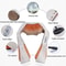 Heated Shoulder Neck Massager Shawl With Deep Kneading Massage For Home Car Office 2