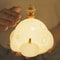 Astronaut Moon Silicone Night Light For Kids Rechargeable Warm LED Nursery Lamp 0