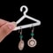 Clear Acrylic Jewelry Organizer Stand for Earrings, Necklaces & Bracelets Display Rack
