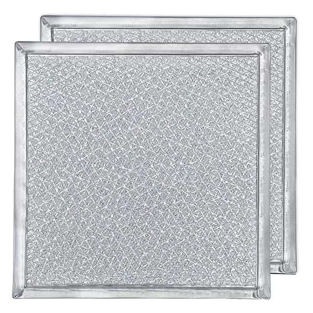 Ventline BCC024600 8x8 Inch Range Hood Filter Replacement 2PCS Aluminum Grease Vent Filters