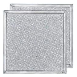 ventline bcc024600 8x8 inch range hood filter replacement 2pcs aluminum grease vent filters