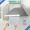 Ventline BCC024600 8x8 Inch Range Hood Filter Replacement 2PCS Aluminum Grease Vent Filters