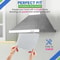 Ventline BCC024600 8x8 Inch Range Hood Filter Replacement 2PCS Aluminum Grease Vent Filters
