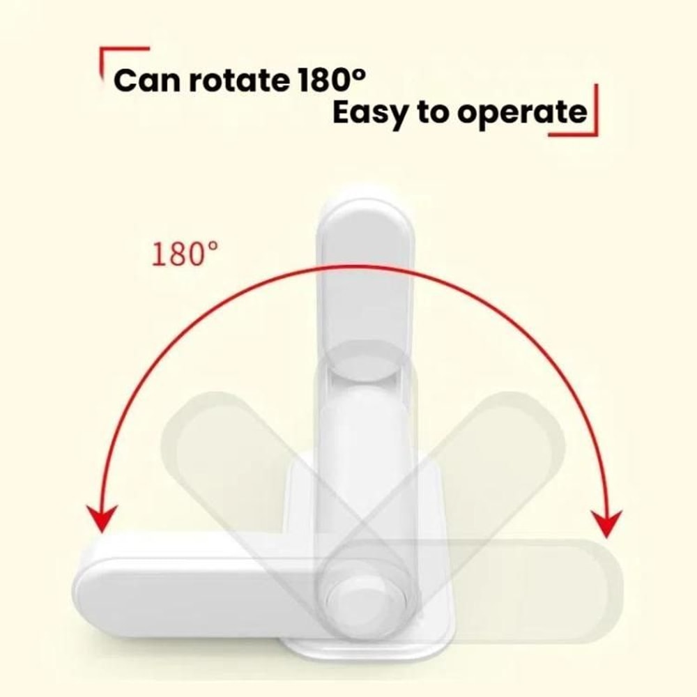 SafeGuard 180 Child Safety Door Lock For Cabinets Drawers PetProof Home Security 3