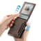 Denim RFID Blocking PopUp Wallet With Magnetic Closure And Slim Metal Card Holder 3