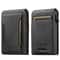 Denim RFID Blocking PopUp Wallet With Magnetic Closure And Slim Metal Card Holder 7