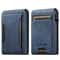 Denim RFID Blocking PopUp Wallet With Magnetic Closure And Slim Metal Card Holder 8