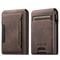 Denim RFID Blocking PopUp Wallet With Magnetic Closure And Slim Metal Card Holder 6
