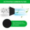 Litter-Robot 4 Carbon Filter Replacement 6-PCS for Advanced Odor Control and Fresh Cat Litter Box Care