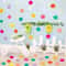 Spring Floral Paper Cutouts Set for Classroom Bulletin Boards, Party Backdrops & DIY Wall Decor