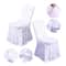 Elegant Stretch Chair Cover For Weddings Banquets Hotel Events Soft Spandex Slipcover 1