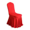 Elegant Stretch Chair Cover For Weddings Banquets Hotel Events Soft Spandex Slipcover 10
