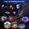4K Galaxy Projector Starry Sky Night Light With Meteor Shower Effects 13 HD Space Films 8