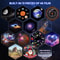 4K Galaxy Projector Starry Sky Night Light With Meteor Shower Effects 13 HD Space Films 8