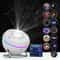 4K Galaxy Projector Starry Sky Night Light With Meteor Shower Effects 13 HD Space Films 9