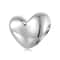 Sterling Silver Heart Charm Bead For Bracelets And DIY Jewelry 1