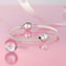 Sterling Silver Heart Charm Bead For Bracelets And DIY Jewelry 5