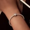 Sterling Silver Heart Charm Bead For Bracelets And DIY Jewelry 0