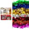10PCS Heart Shaped Ribbon Garland Party Decor Set For Weddings Birthdays Christmas Celebrations 0